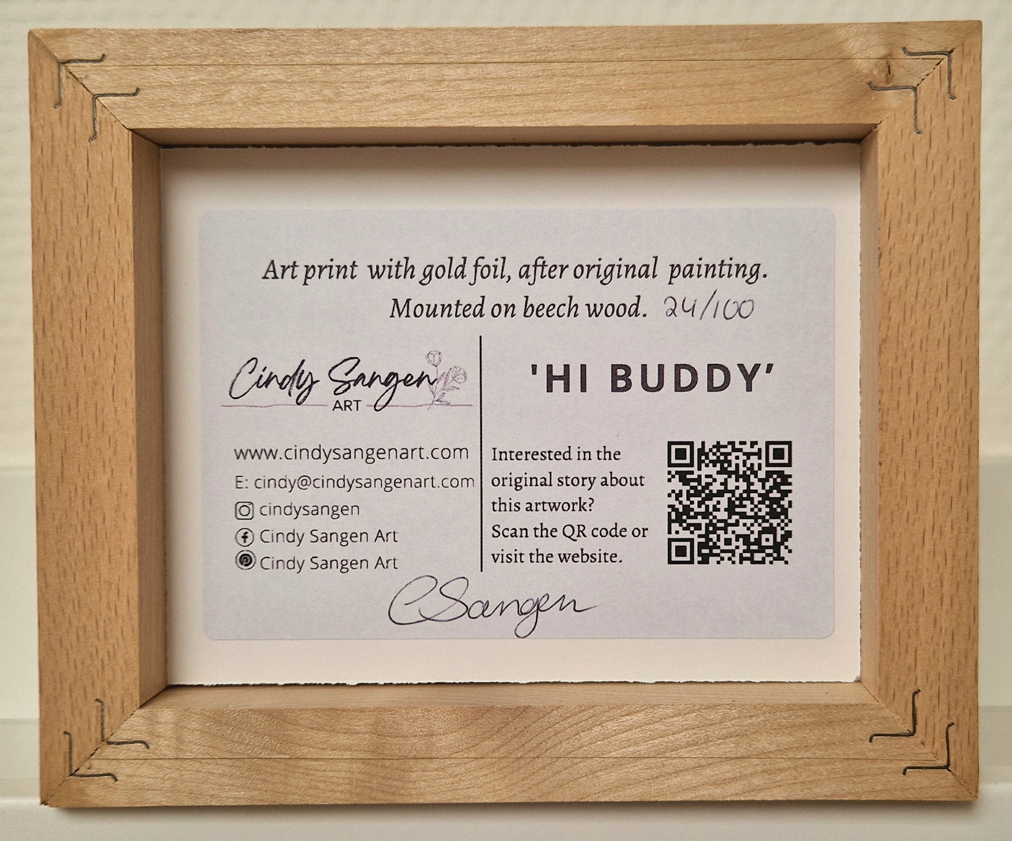 Hi Buddy Art Block