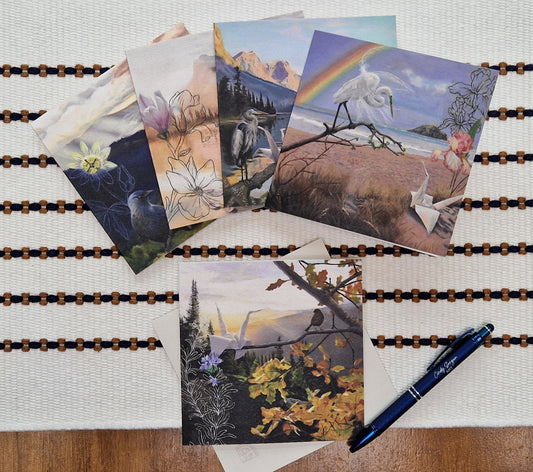 Art Card 'Curious friendship'