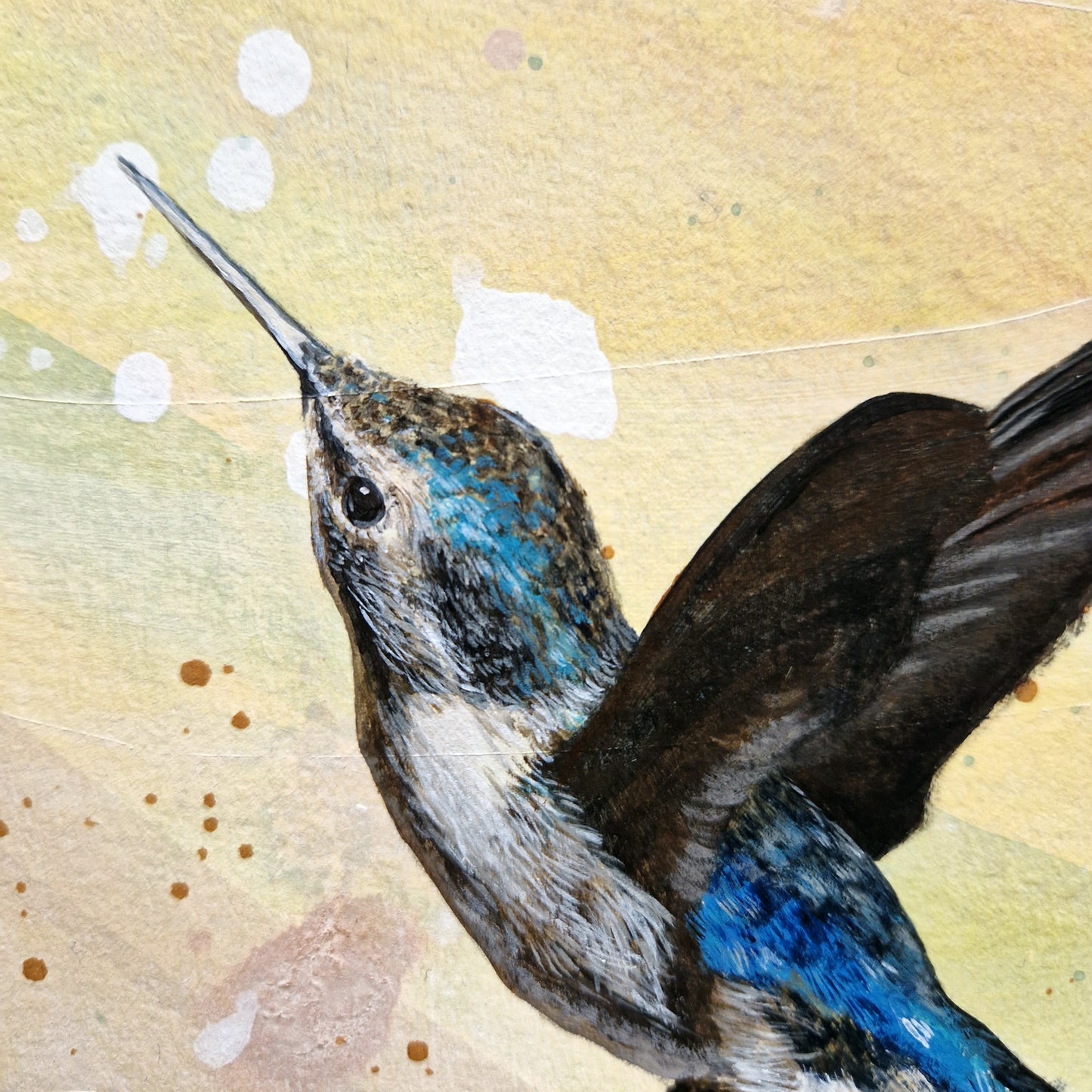 Hummingbird Art Block II