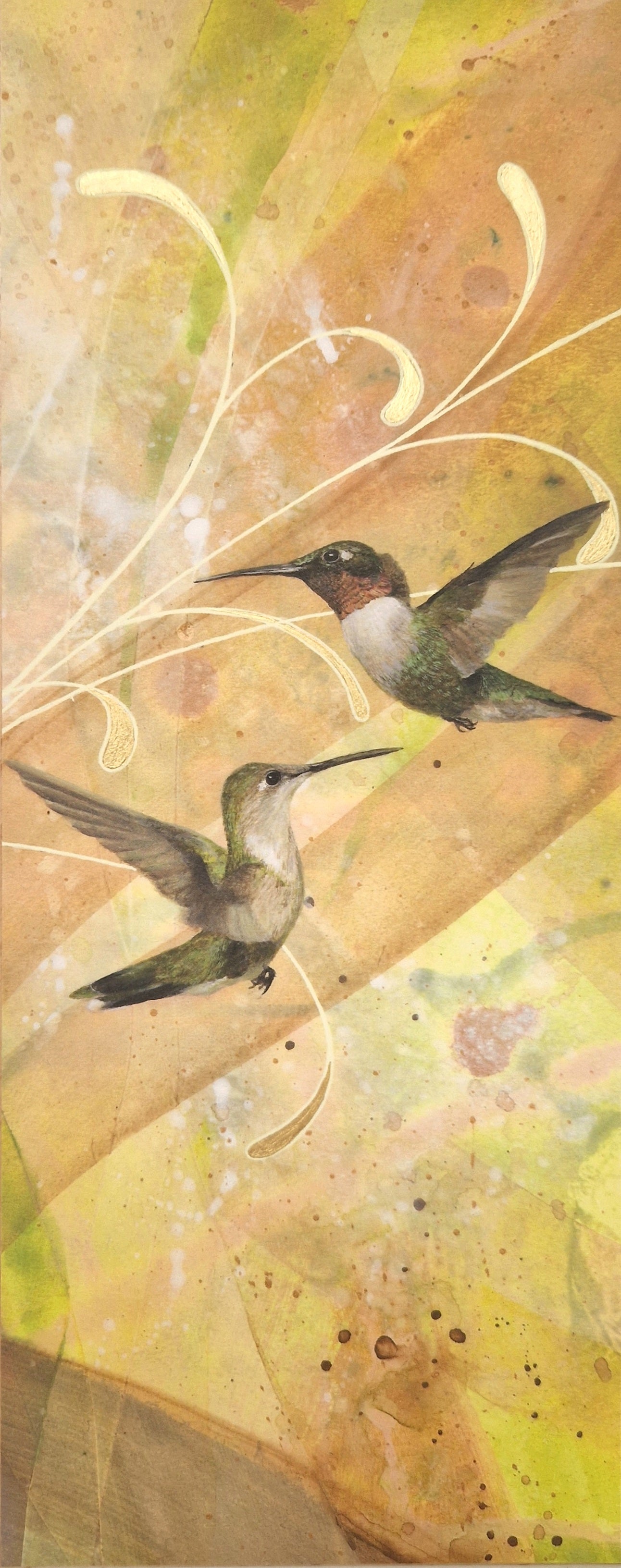 Hummingbird Art Block IV