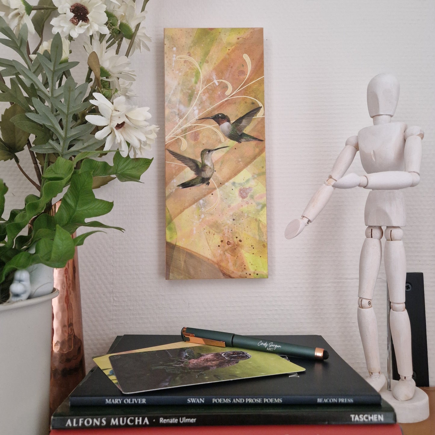 Hummingbird Art Block IV