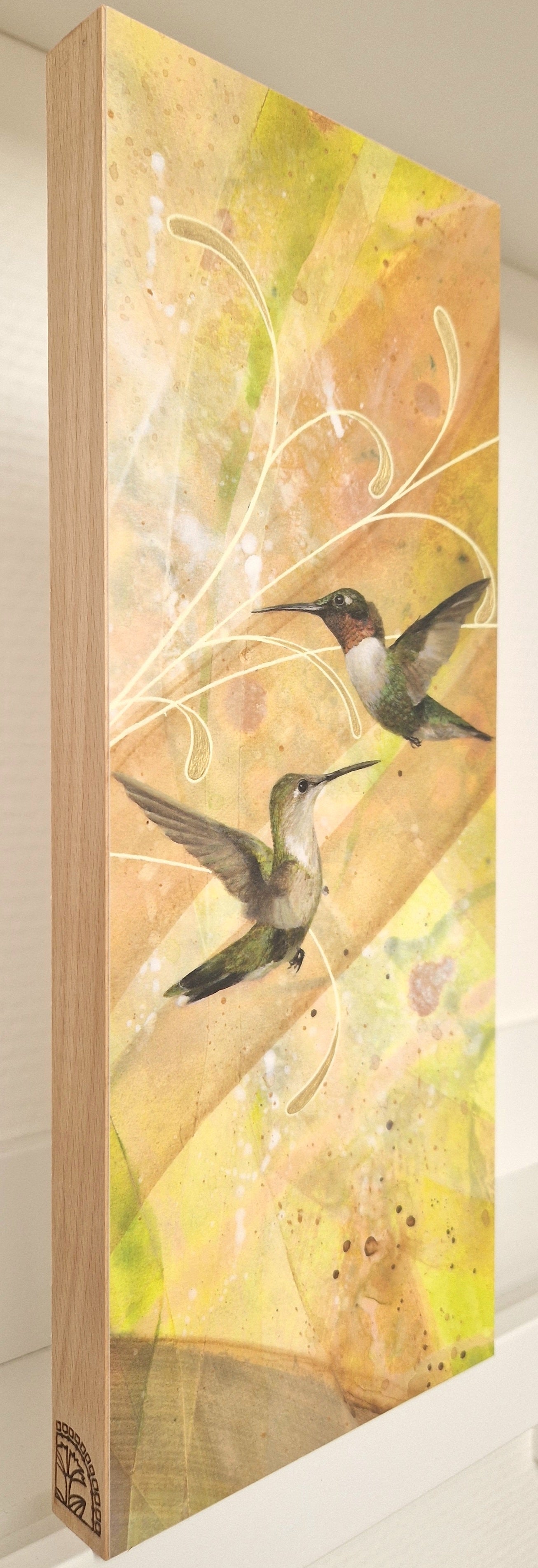 Hummingbird Art Block IV