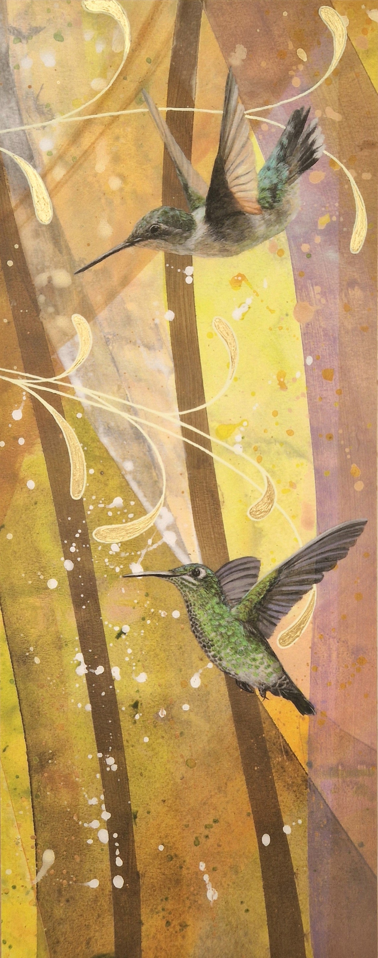 Hummingbird Art Block V