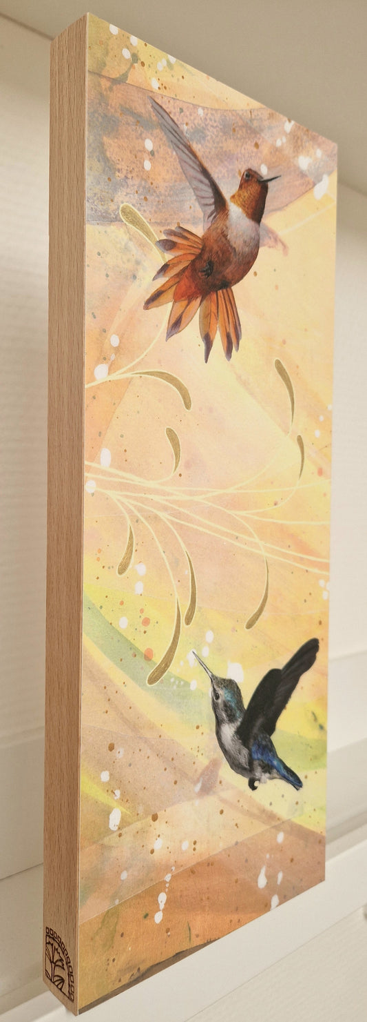Hummingbird Art Block II