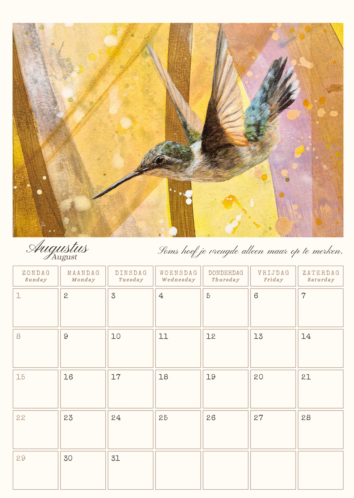 Calendar 2027
